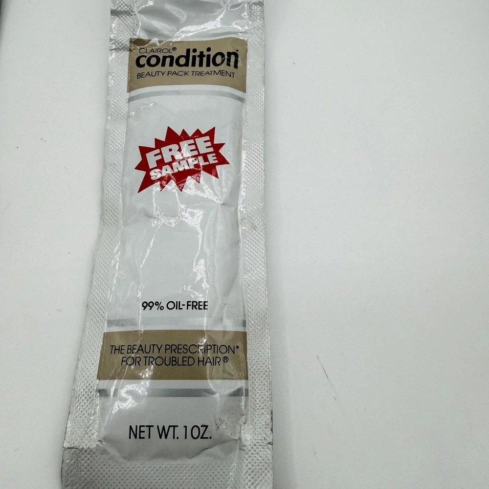 Vintage 1981-2001 Shampoo Sample Travel Packs Lot Clairol Style Finesse Swiss
